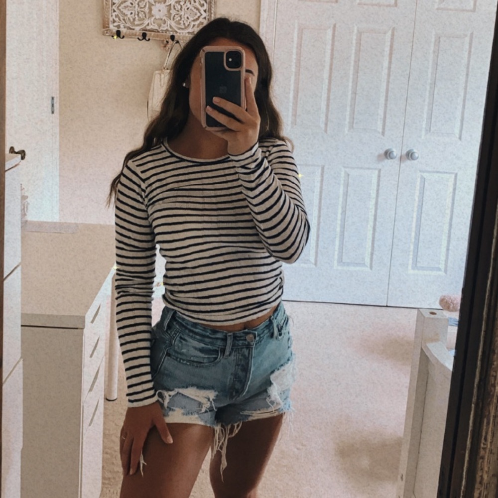 American Eagle Striped Top